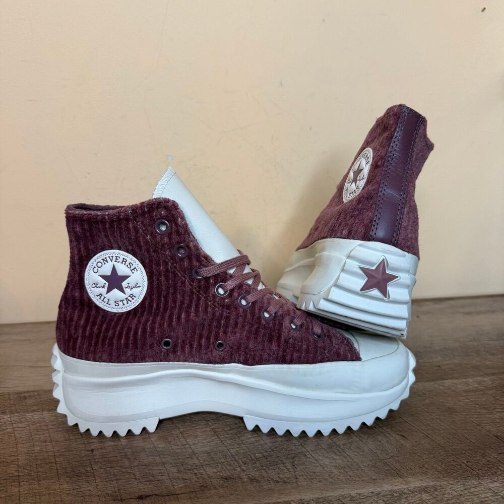 Converse Women’s 8.5 Run Star Hike Utility Chunky Platform Sneakers shoes - Picture 1 of 8